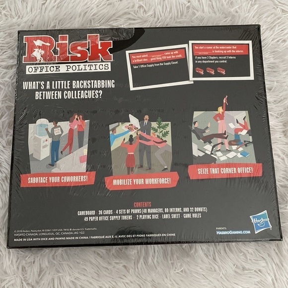 Risk - office politics board game - Picture 2 of 7